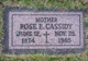  Rose E <I>Mooney</I> Cassidy