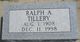 Ralph A. Tillery Photo