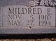  Mildred Edith <I>Sampier</I> Stone