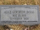 Alice Gertrude DuVal