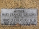  Mary Frances <I>Gregory</I> Cheatham