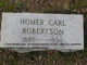  Homer Carl Robertson