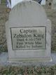 Capt Zebulon King