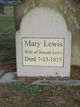  Mary Lewis