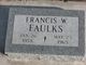  Francis William Faulks