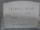 Selma E. Dean Photo