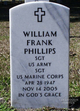 Sgt William Frank Phillips