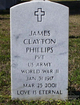 Pvt James Clayton Phillips