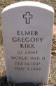  Elmer Gregory Kirk