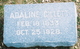  Adaline Jane <I>Albee</I> Gillett