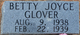  Betty Joyce Glover
