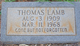  Thomas Lamb
