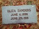  Eliza Sanders