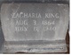  Zacharia A. King