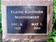 Elaine <I>Kissinger</I> Montgomery