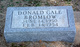  Donald Gale Bromlow