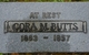  Cora M. <I>Wolfe</I> Butts