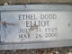  Ethel <I>Dodd</I> Elliott