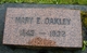  Mary Ellen <I>Russell</I> Oakley