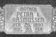  Petra <I>Larsen</I> Rasmussen