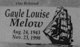  Gayle Louise Melow