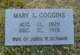  Mary Linda <I>Coggins</I> Rickman