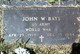  John W Bays