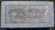  Bertha M <I>Butterweck</I> Held