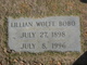  Lillian <I>Wolfe</I> Bobo