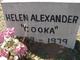  Helen “Cooka” <I>Black</I> Alexander