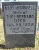  Mary <I>McConnell</I> Bernard