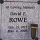  David Edward Rowe