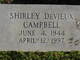  Shirley DeVieux Campbell