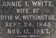 Mrs Annie Isabel <I>White</I> Withington