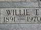  William Thomas “Willie” Lloyd