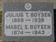  Julius Theodore “J. T.” Boysen