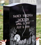  Nancy Virginia <I>Petty</I> Jackson