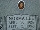  Norma Lee <I>Martin</I> Trammell