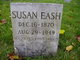  Susan <I>Miller</I> Eash