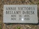  Annie Victoria <I>Bellamy</I> DeBusk