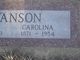  Brita Carolina <I>Larson</I> Swanson