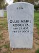 Ollie Marie Hooker Rodgers Photo
