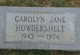 Carolyn Jane Howdershelt