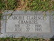 Archie Clarence Chambers Photo