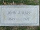  John A. Rapp