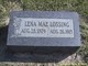  Lena Mae <I>Reynolds</I> Lossing