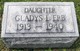  Gladys L. Erb