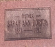  Sarah L. <I>Bryant</I> Dorton