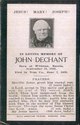  Johann Anton “John” Dechant