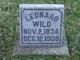  Leonard Wild